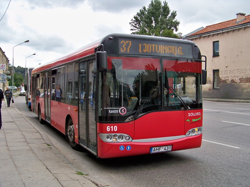 Lithuania, Solaris Urbino II 12 # 610