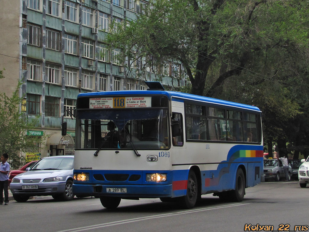 Алматы, Daewoo BS090 Royal Midi (Ulsan) № 1089