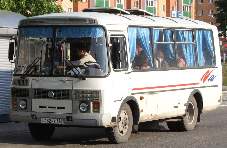 Тверская область, ПАЗ-32054 № С 452 НТ 69