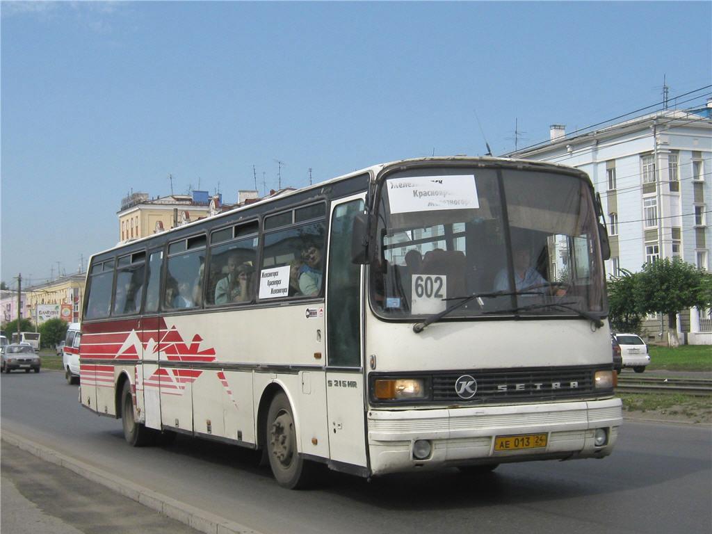 Красноярский край, Setra S215HR № АЕ 013 24