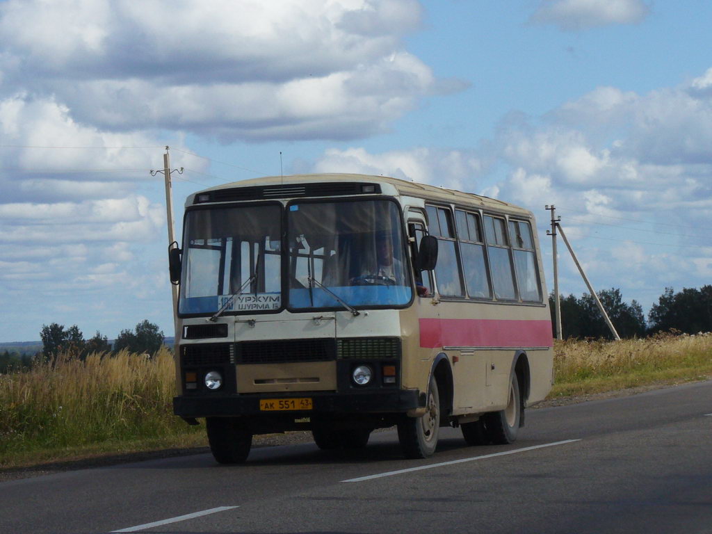 Кировская область, ПАЗ-3205 (00) № АК 551 43