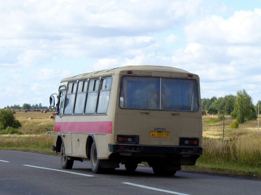 Кировская область, ПАЗ-3205 (00) № АК 551 43