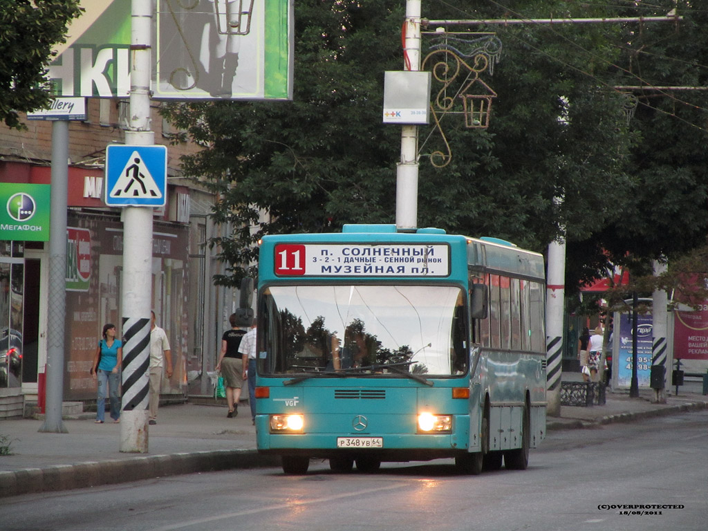 Saratov region, Mercedes-Benz O405N № Р 348 УВ 64