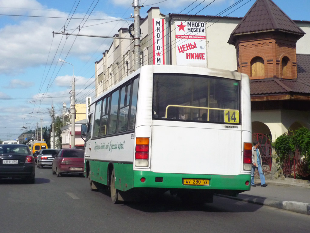 Пензенская область, ПАЗ-320402-03 № 3289