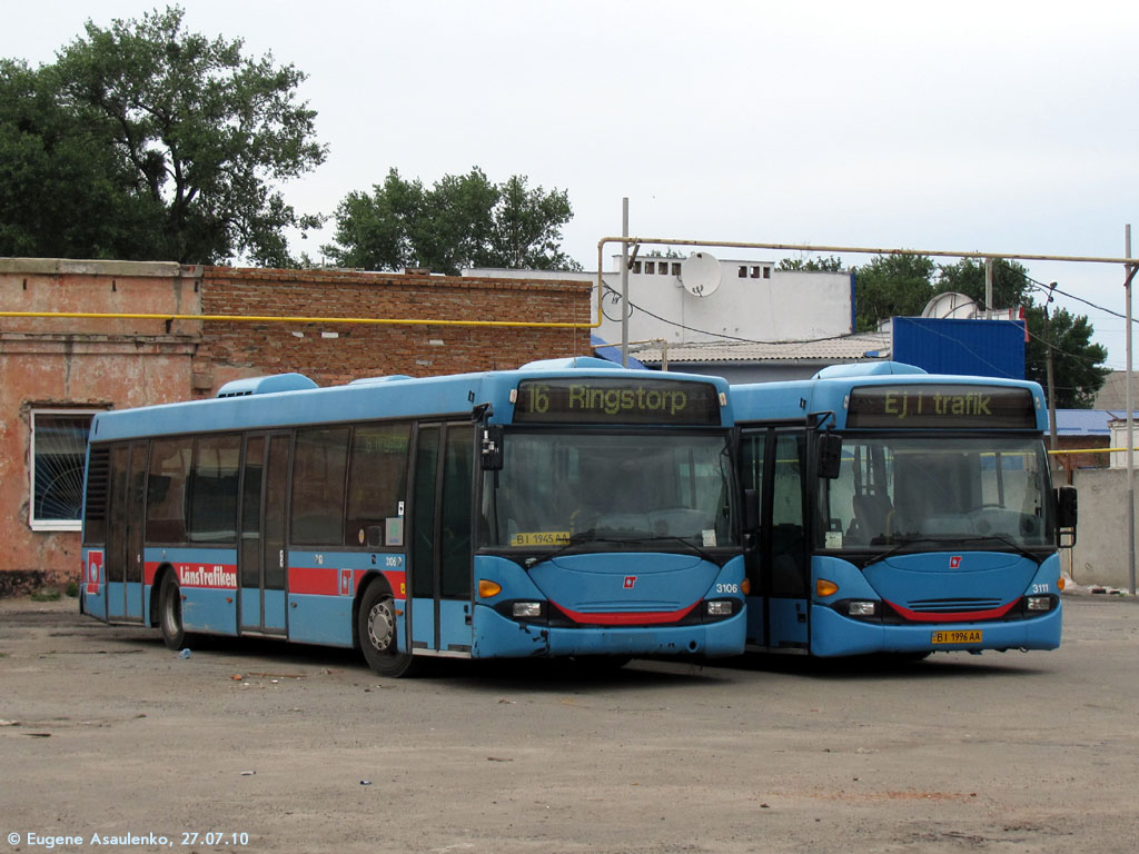 Полтавская область, Scania OmniCity I № BI 1945 AA; Полтавская область, Scania OmniCity I № BI 1996 AA