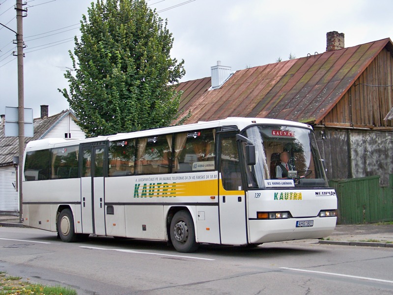 Литва, Neoplan N316Ü Transliner № 139