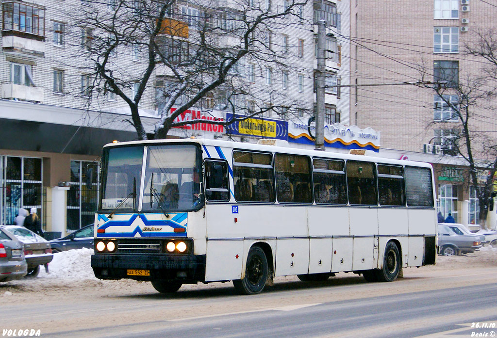 Вологодская область, Ikarus 250.95 № 102