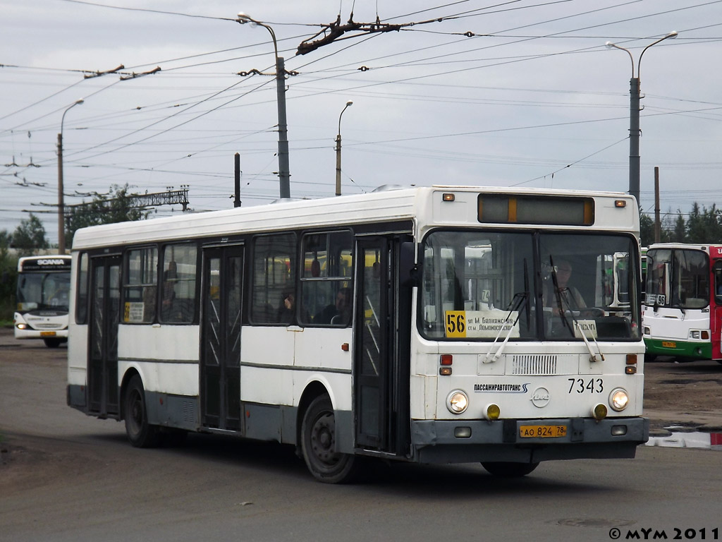 Санкт-Петербург, ЛиАЗ-5256.25 № 7343