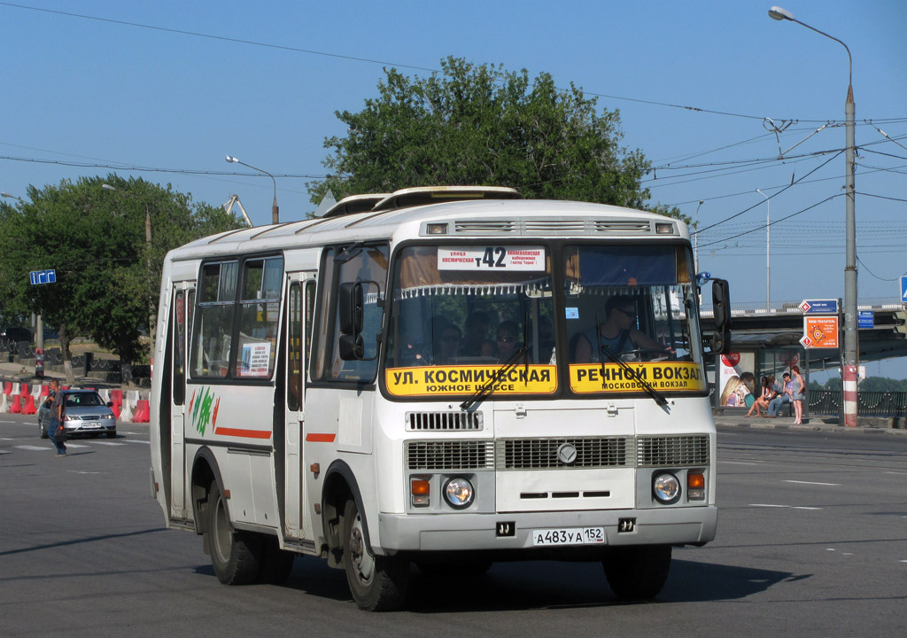 Нижегородская область, ПАЗ-32054 № А 483 УА 152