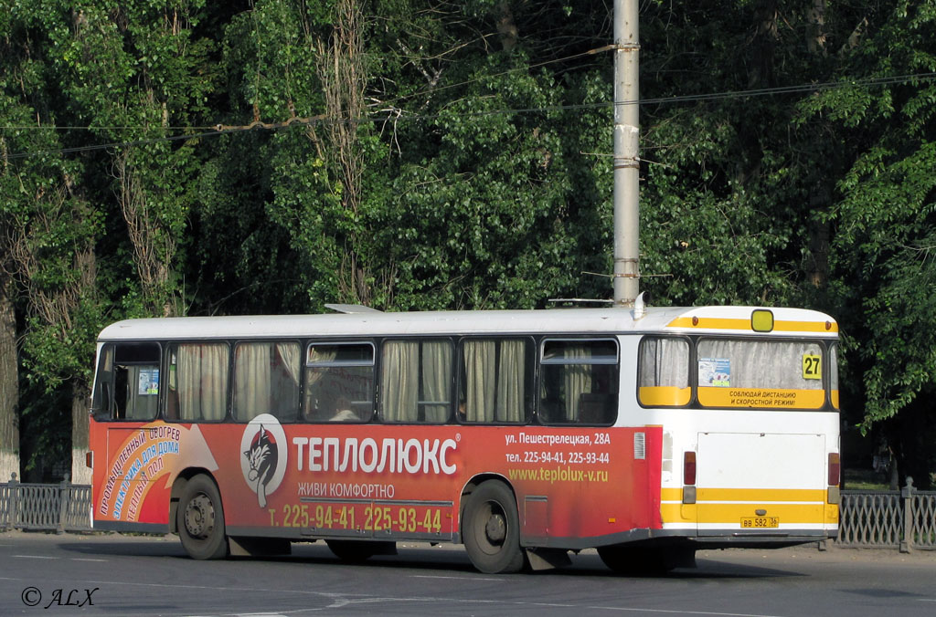 Воронежская область, MAN 192 SL200 № ВВ 582 36