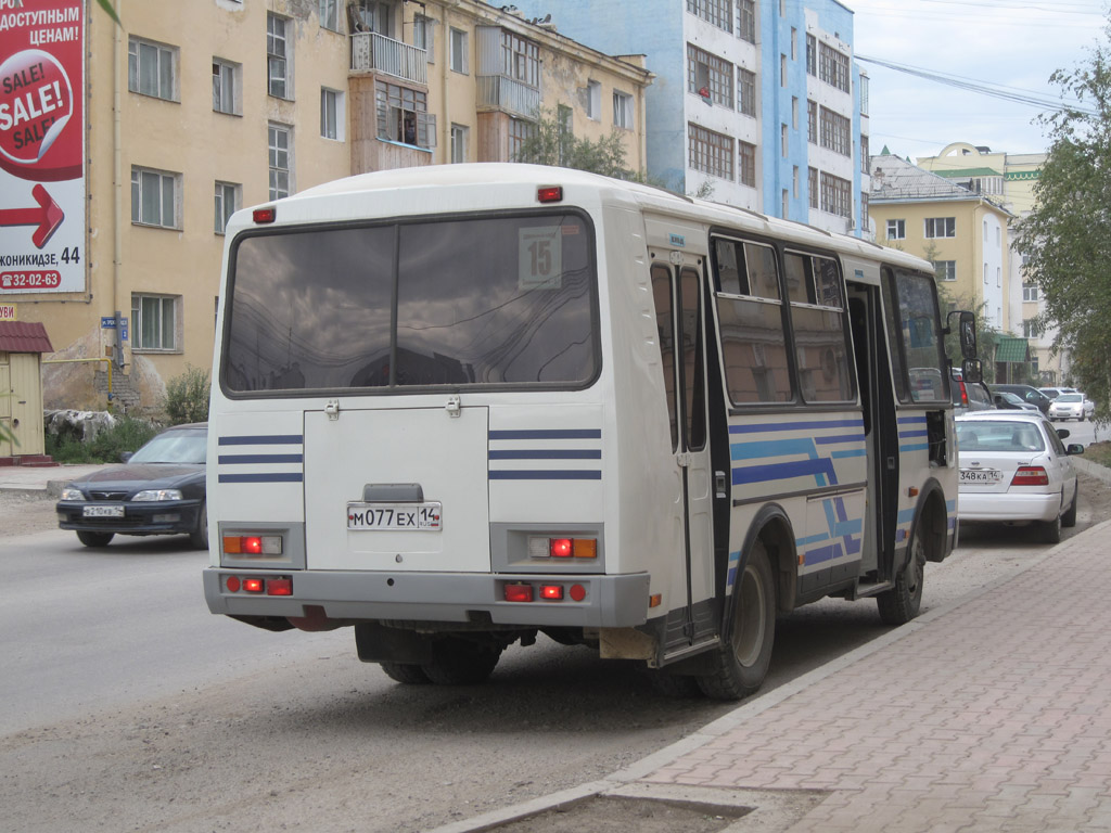 Саха (Якутия), ПАЗ-32054 № М 077 ЕХ 14