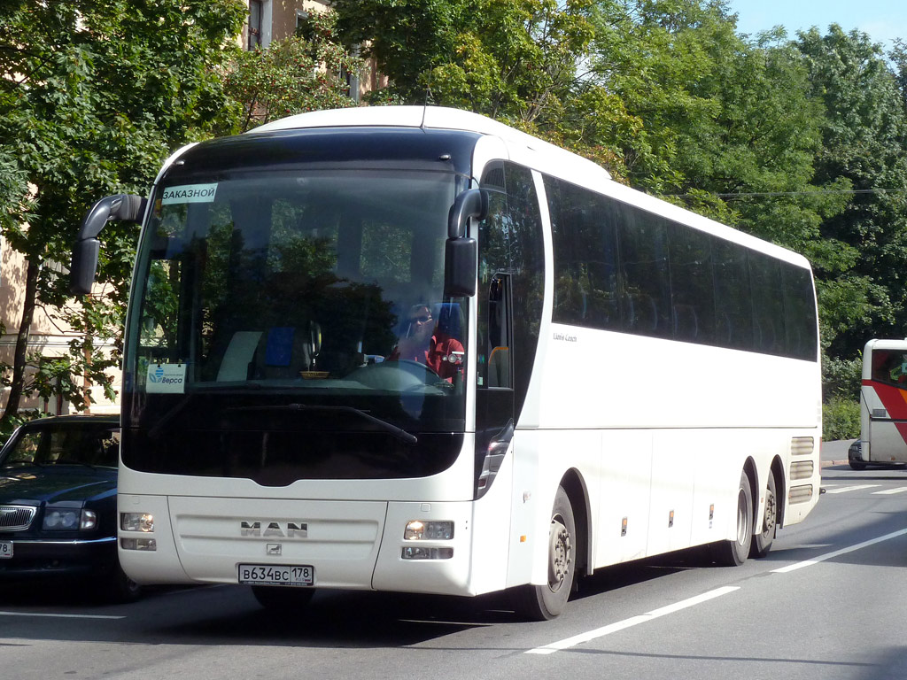 Sanktpēterburga, MAN R08 Lion's Coach L RHC444 L № В 634 ВС 178