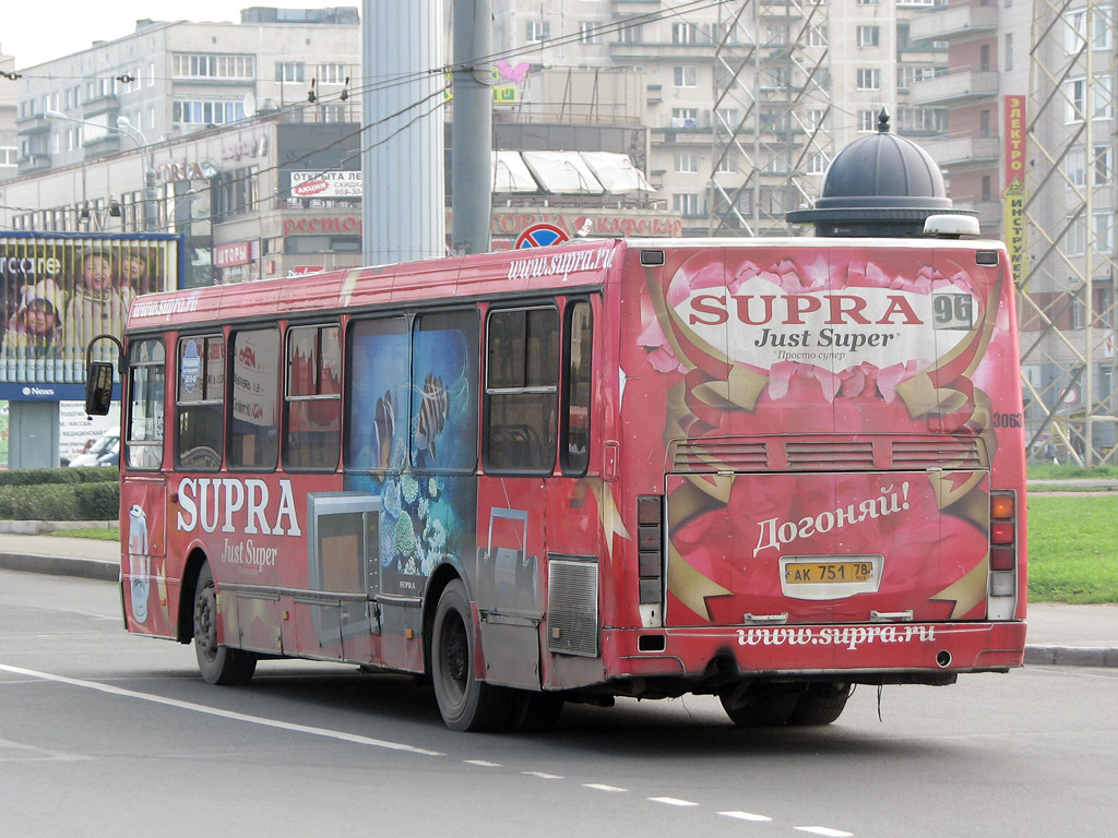 Санкт-Петербург, ЛиАЗ-5256.25 № 3063