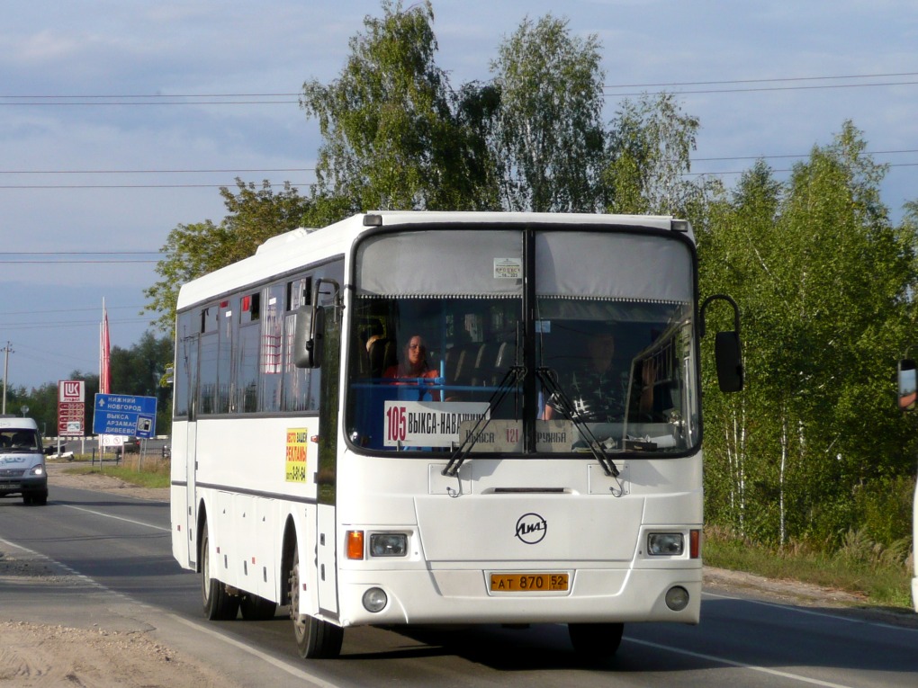 Нижегородская область, ЛиАЗ-5256.34 (ГолАЗ) № АТ 870 52