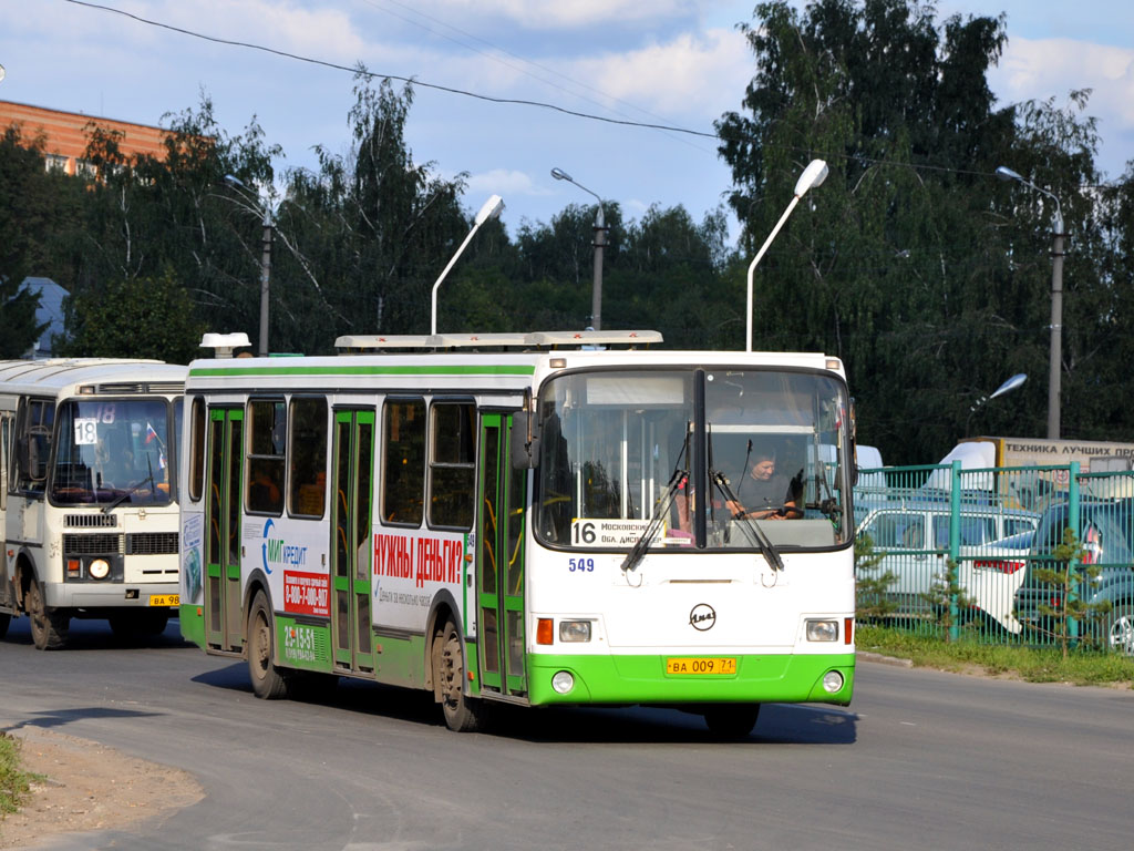 Тульская область, ЛиАЗ-5256.26 № 549