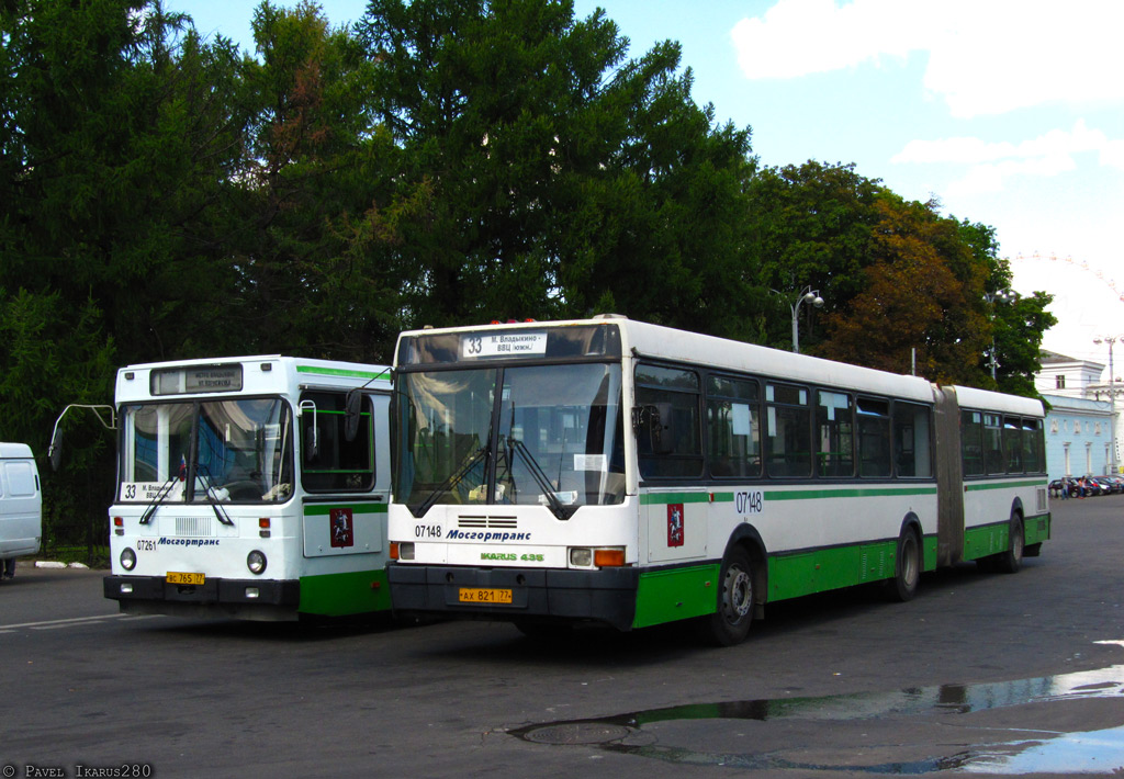 Москва, Ikarus 435.17 № 07148