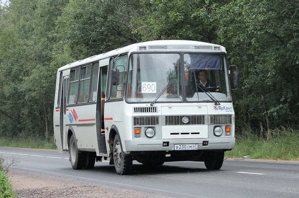 Ленинградская область, ПАЗ-4234 № В 230 СМ 47