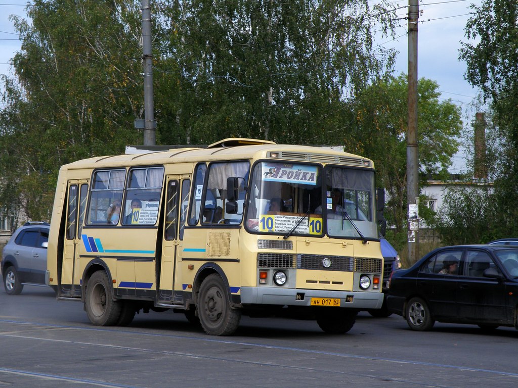 Нижегородская область, ПАЗ-32054 № АН 017 52