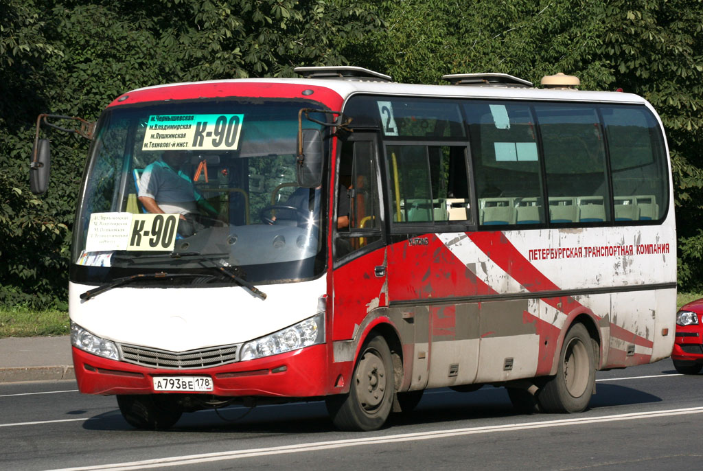 Санкт-Петербург, Yutong ZK6737D № А 793 ВЕ 178