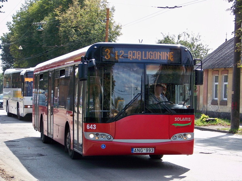 Литва, Solaris Urbino II 12 № 643