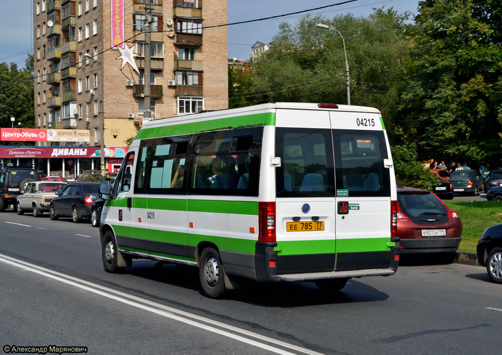 Москва, FIAT Ducato 244 CSMMC-RLL, -RTL № 04215