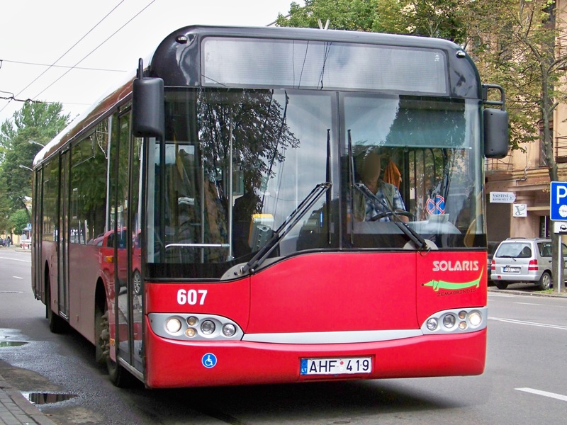 Литва, Solaris Urbino II 12 № 607