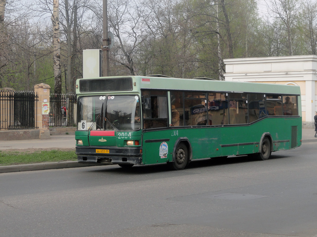 Вологодская область, МАЗ-104.021 № 2004