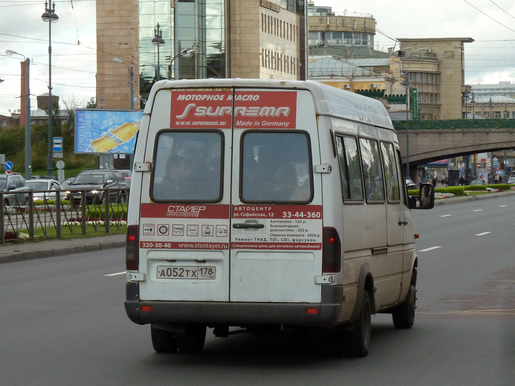 Санкт-Петербург, Mercedes-Benz Sprinter W904 408CDI № А 052 ТХ 178