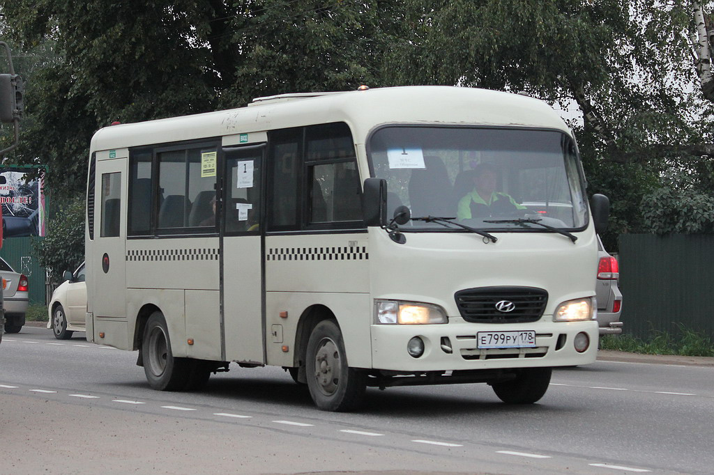 Ленинградская область, Hyundai County SWB C08 (РЗГА) № Е 799 РУ 178