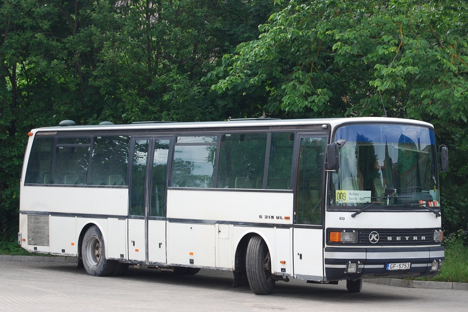 Латвия, Setra S213UL № 60