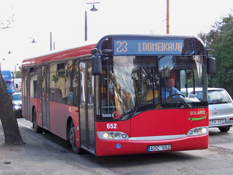 Litva, Solaris Urbino II 12 č. 652