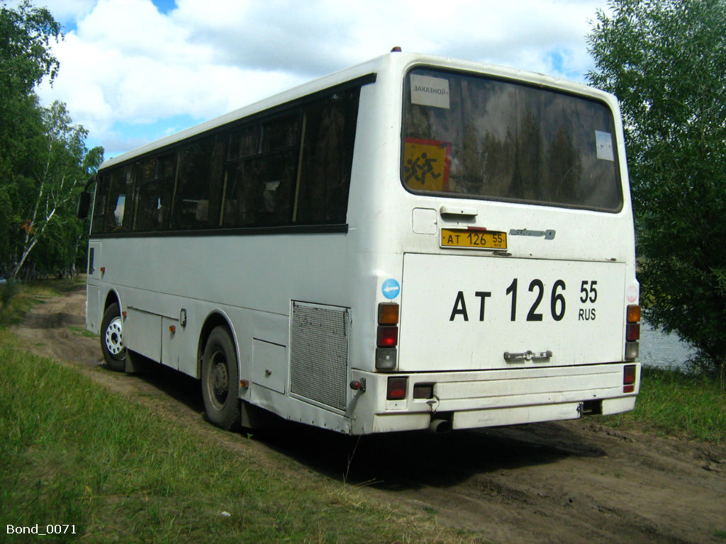 Омская область, ЛАЗ А1414 "Лайнер-9" № АТ 126 55