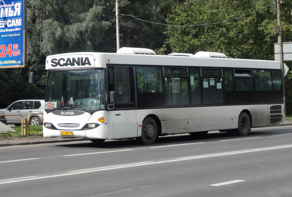 Вологодская область, Scania OmniLink I (Скания-Питер) № АК 289 35