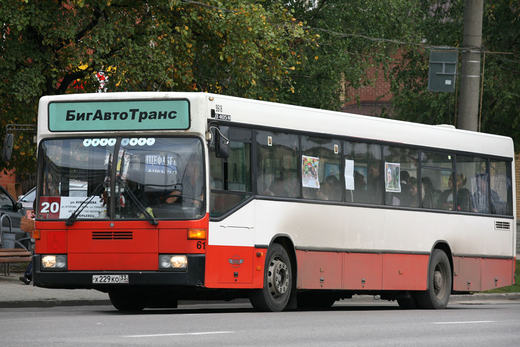 Владимирская область, Mercedes-Benz O405N № Х 229 КО 33