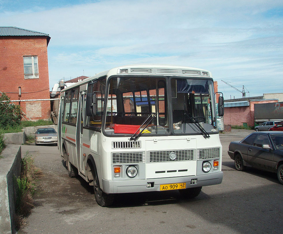 Кемеровская область - Кузбасс, ПАЗ-32054 № АО 909 42