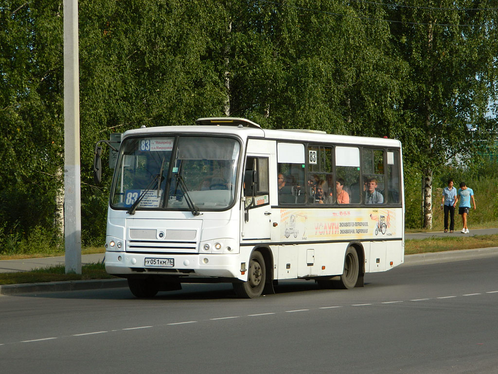 Ярославская область, ПАЗ-320402-03 № У 051 КМ 76