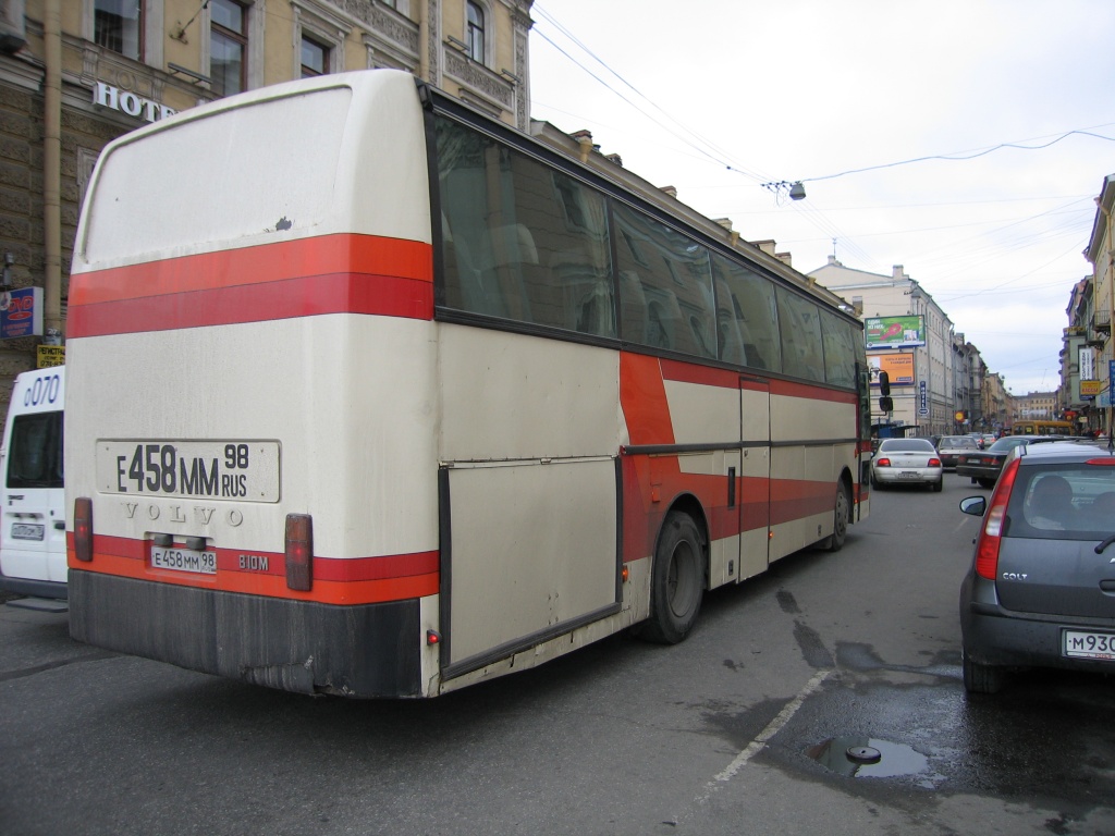 Санкт-Петербург, Van Hool T8 Alizée 360 № Е 458 ММ 98