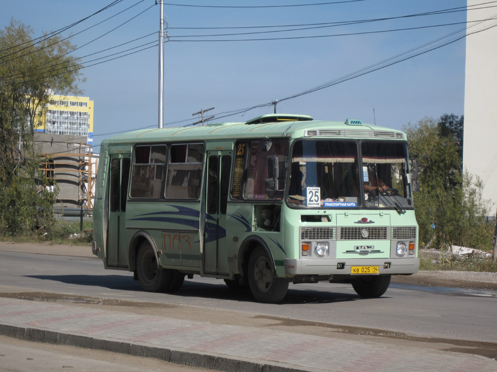 Саха (Якутия), ПАЗ-32054 № КВ 025 14