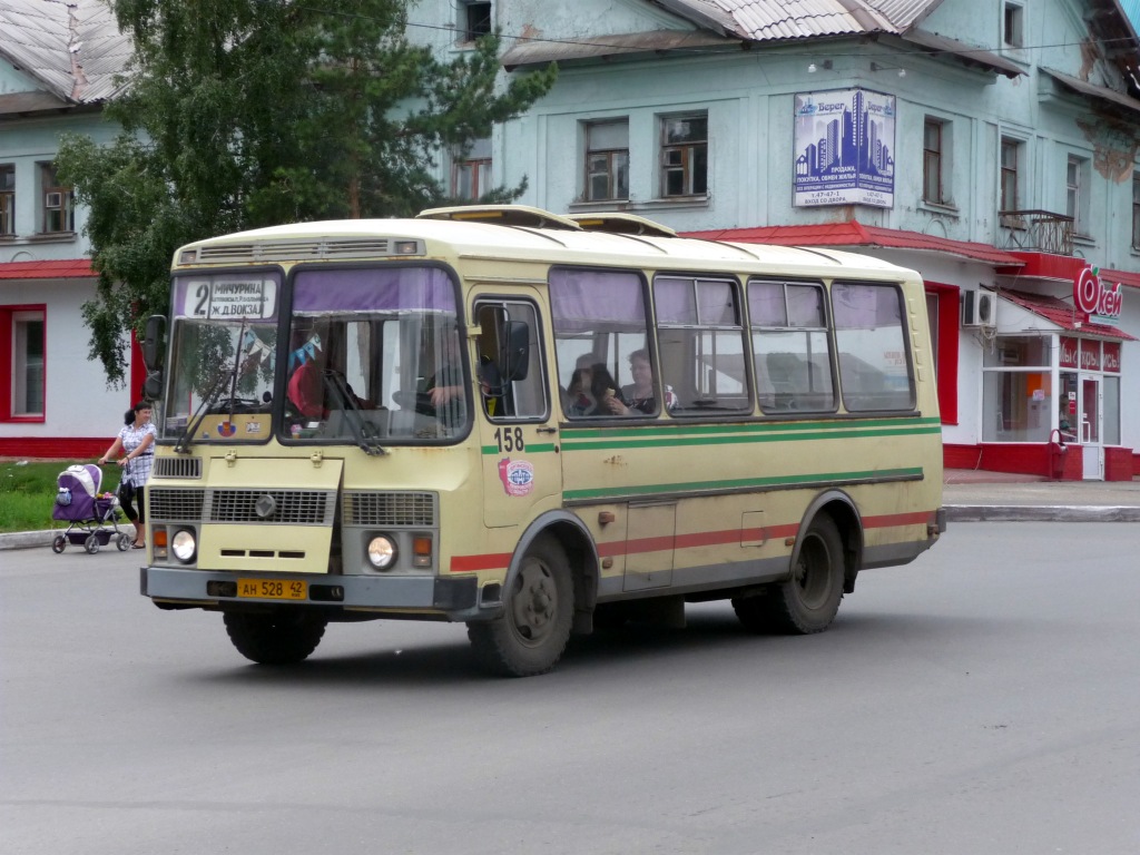 Кемеровская область - Кузбасс, ПАЗ-32053 № 158