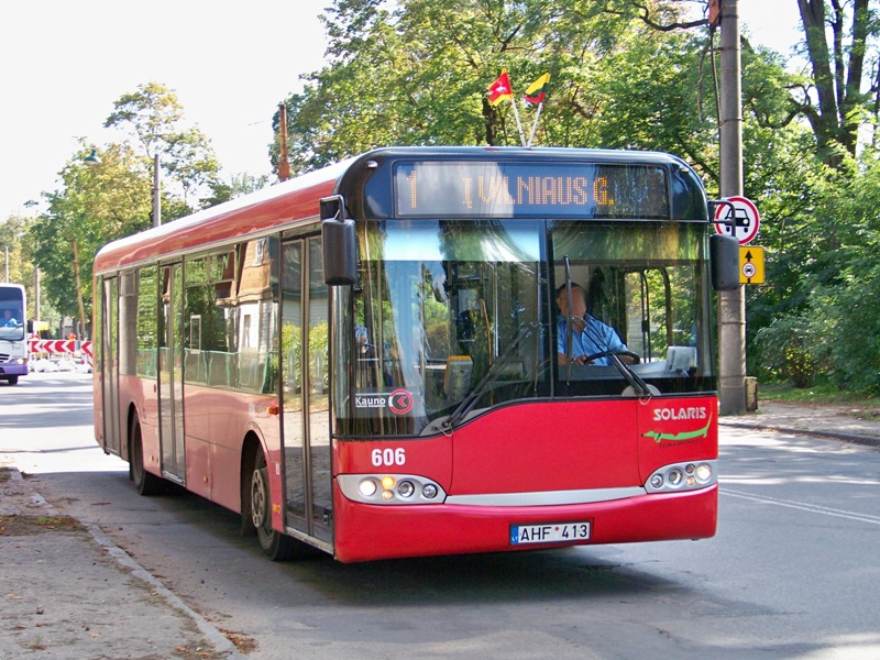 Литва, Solaris Urbino II 12 № 606