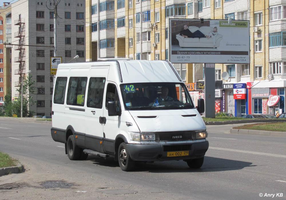 Чувашия, София-3012 (IVECO Daily 50C13B) № АН 002 21