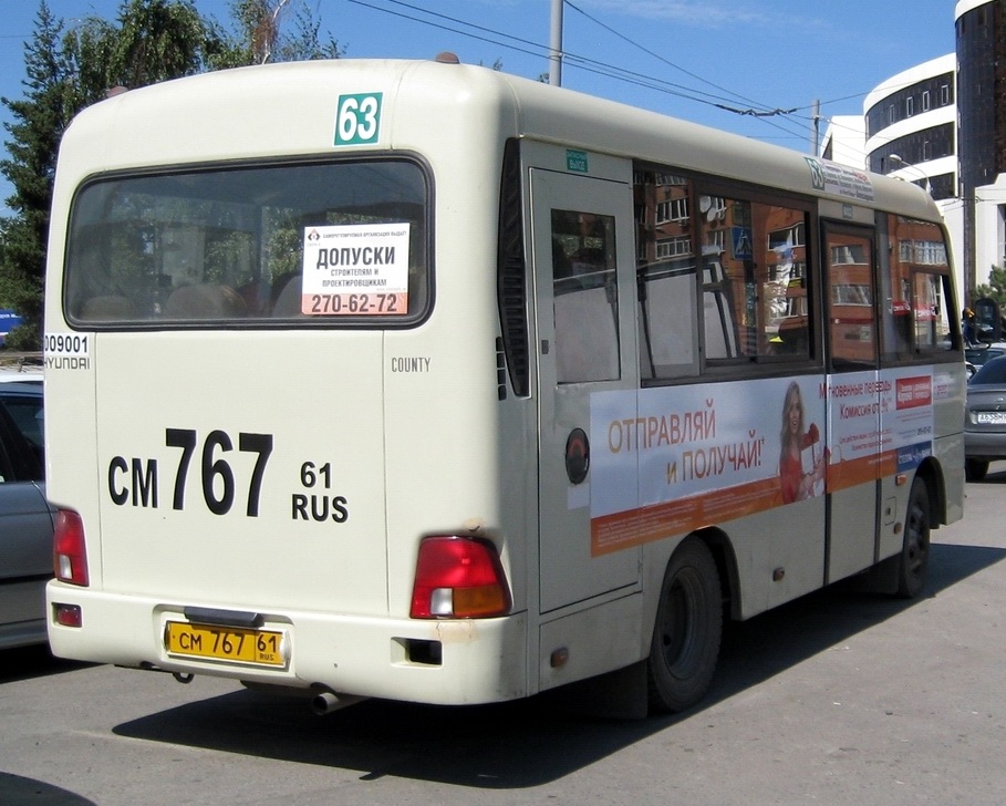 Ростовская область, Hyundai County SWB C08 (РЗГА) № 009001