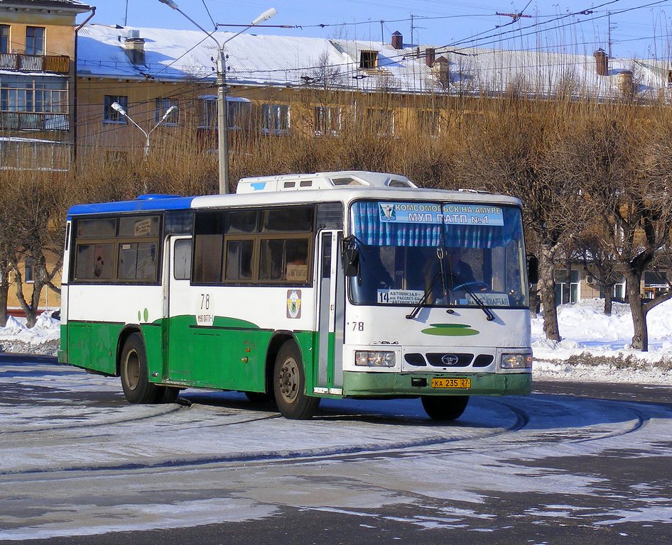 Хабаровский край, Daewoo BS106 Royal City (Busan) № 78