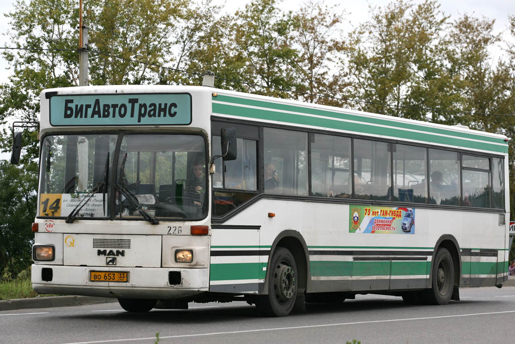 Владимирская область, MAN 791 SL202 № ВО 653 33