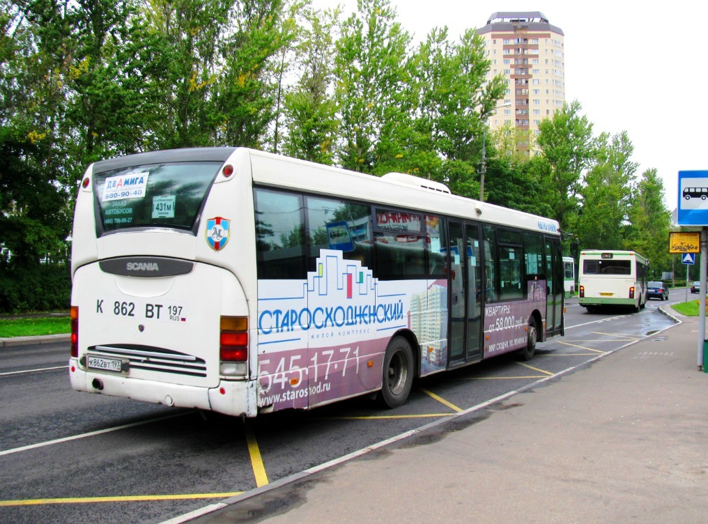 Москва, Scania OmniLink I (Скания-Питер) № К 862 ВТ 197