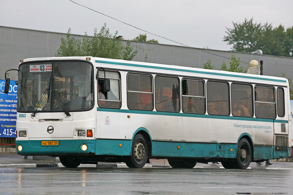 Нижегородская область, ЛиАЗ-5293.00 № 60063