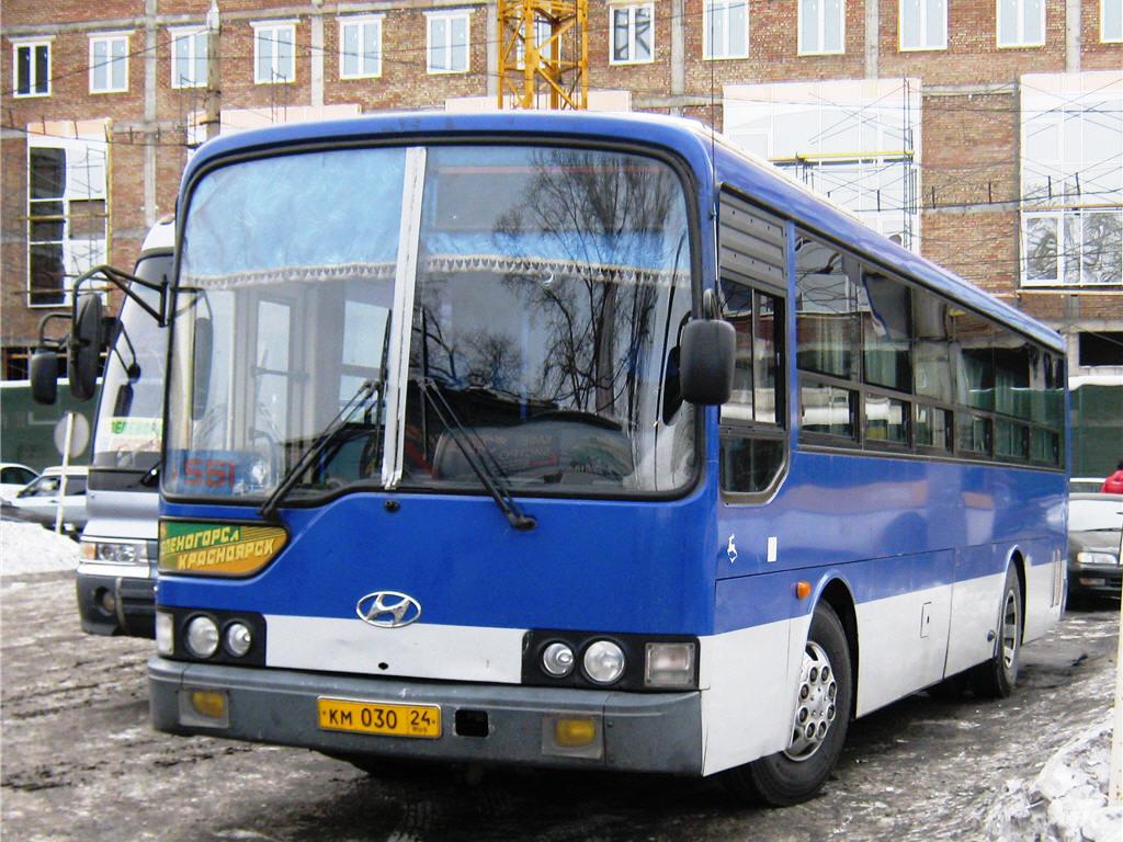 Красноярский край, Hyundai Super AeroCity № КМ 030 24