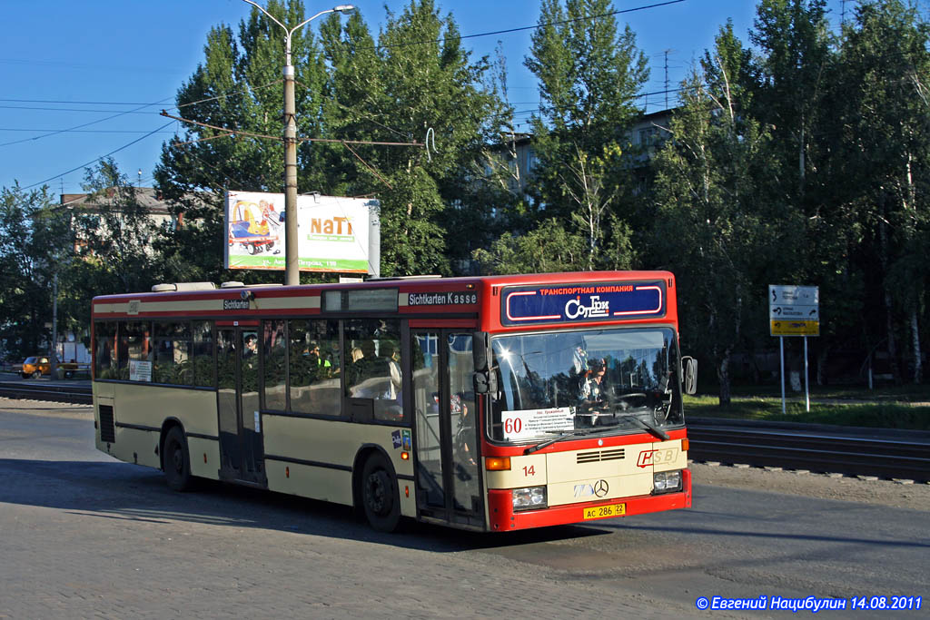 Алтайский край, Mercedes-Benz O405N2 № АС 286 22