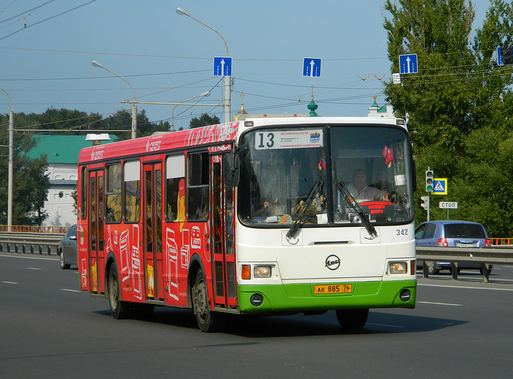 Yaroslavl region, LiAZ-5256.26 Nr. 342