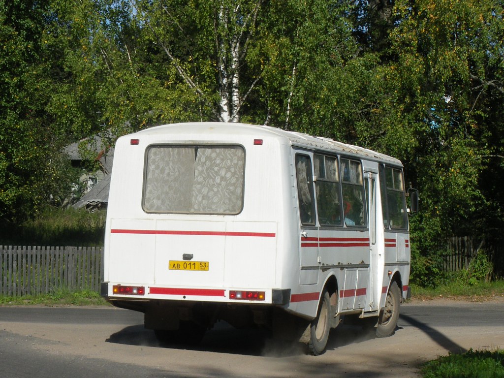 Новгородская область, ПАЗ-3205 (00) № 7